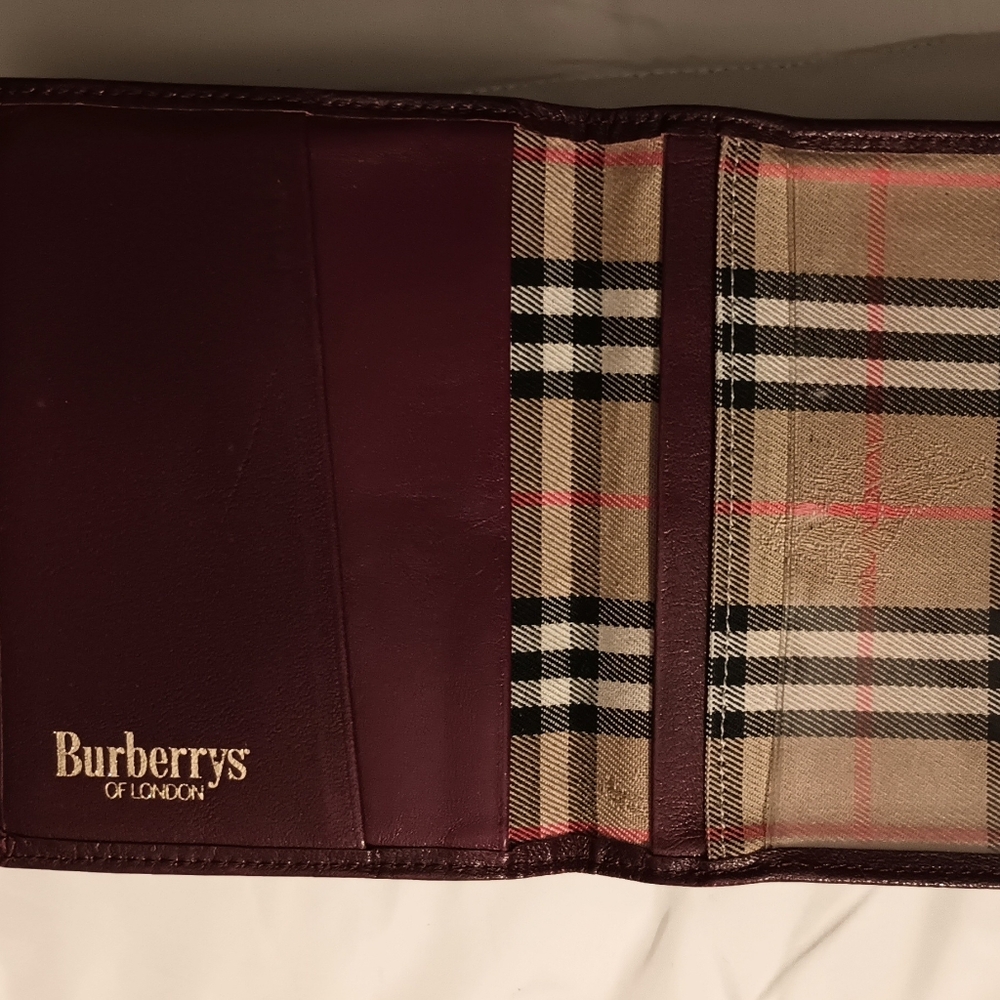 Vintage Burberrys Of London Leather Card Holder - Picture 2 of 5